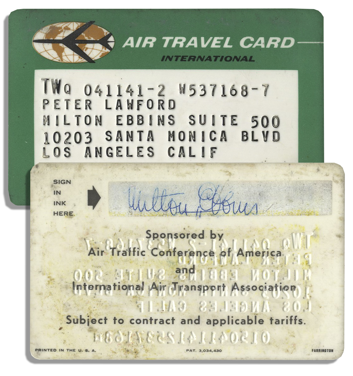 tarjeta UATP