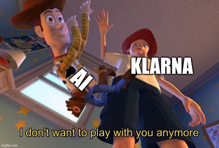 klarna abandonando ai pagos