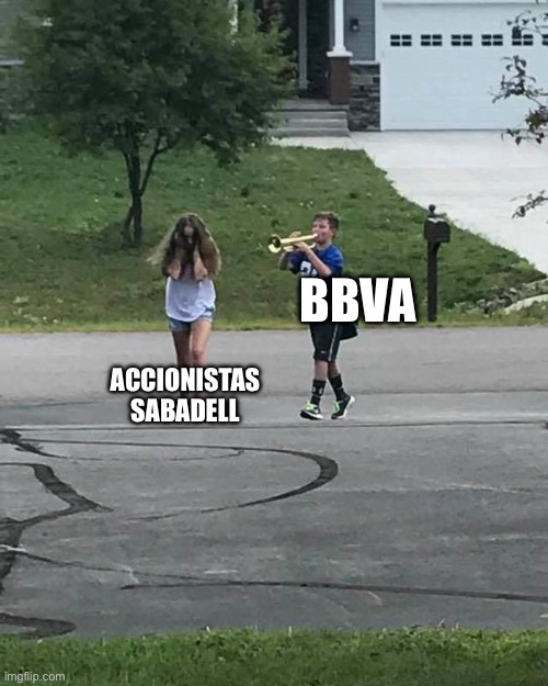 bbva agotando a los accionistas del santander pagos