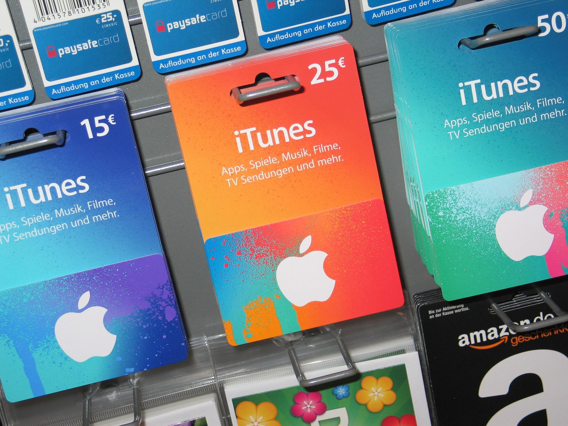 Apple iTunes Gift Cards